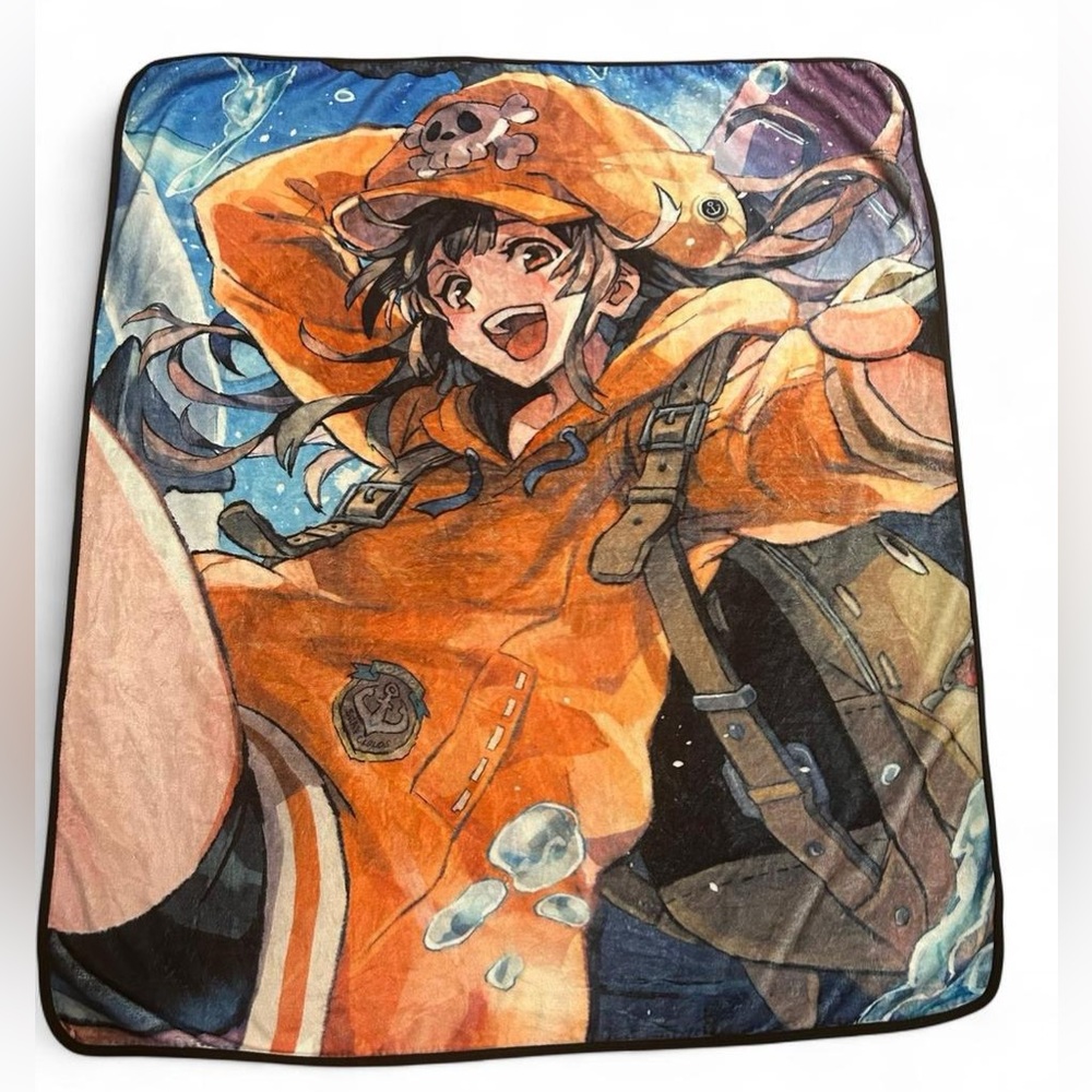 Official Guilty Gear Strive × Arc System Works deluxe flannel fleece blanket